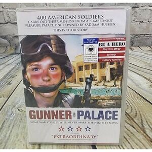 Gunner Palace DVD 2005 Iraq War Documentary Military Action Film NEW Sealed